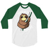 slow sloth 3/4 Sleeve Shirt