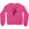 i run like a girl try to keep up Crewneck Sweatshirt