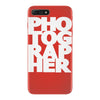 gift for photographer iPhone 7 Plus Case