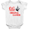 old school gamer Baby Onesie