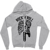 rock and roll Zipper Hoodie