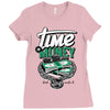 time money Ladies Fitted T-Shirt
