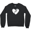 broken heart xxx Crewneck Sweatshirt