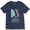 women's march 2017 on washington V-Neck Tee