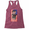 july 4th skull Racerback Tank