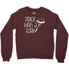 prick with a fork Crewneck Sweatshirt