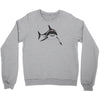sharks with frickin laser beams t shirt soft funny austin powers tee d Crewneck Sweatshirt