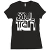 soul train motown gladys knight marvin gaye Ladies Fitted T-Shirt
