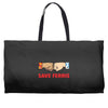 SAVE FERRIS Weekender Totes
