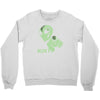 alien believe space sci fi ufo nerd Crewneck Sweatshirt