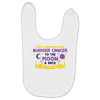 I Love Someone with Bladder Cancer to The Moon &amp; Back to Infinity Baby Bibs