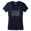no guts no glory no legend no story slogan Women's V-Neck T-Shirt