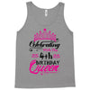 Celebrating With the 4th Birthday Queen Tank Top