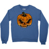 skull pumpkin Crewneck Sweatshirt