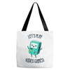 let's play video games Tote Bags