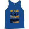 My Son Is Super Awesome His Stepdad Tank Top