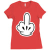 ski glove Ladies Fitted T-Shirt