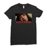 Life Is Boring Ladies Fitted T-Shirt