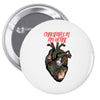 christmas in my heart Pin-back button