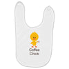 coffee chick Baby Bibs
