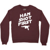 han shot first Crewneck Sweatshirt