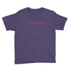 i love you but if zombies cgase us i'm tripping you Youth Tee