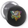 candy skull Pin-back button
