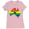 Vote Yes-Australia Marriage Equality Ladies Fitted T-Shirt