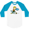 part time job   aquarium 3/4 Sleeve Shirt