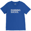 running sucks V-Neck Tee