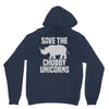 save the chubby unicorns (2) Unisex Hoodie