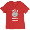 pluto Never Forget V-Neck Tee