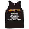 January Girl Hated By Many Tank Top