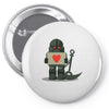 nautilus love Pin-back button