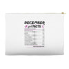 December Girl Facts Capricorn Accessory Pouches