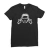 factory records use hearing protection Ladies Fitted T-Shirt