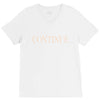 continue V-Neck Tee