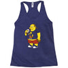 fractal comic book guy Racerback Tank