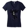 Elvis Presley Rock N Roll Women's V-Neck T-Shirt