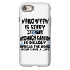 halloween is scary but stomach cancer is deadly spread the word lep sa iPhone 8 Case