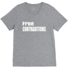 free contraditions V-Neck Tee