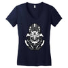 samurai black ranger Women's V-Neck T-Shirt