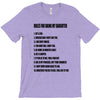 rules for dating my daughter shirt t shirt perfect father's gift T-Shirt