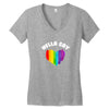 Hella Gay Women's V-Neck T-Shirt