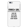 March Girl iPhone 6 Plus/6s Plus Case