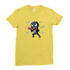 venom nom nom Ladies Fitted T-Shirt
