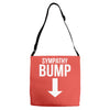 sympathy bump novelty beer belly Adjustable Strap Totes