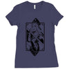 card girl deat game Ladies Fitted T-Shirt