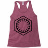 first order logo Racerback Tank