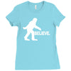 gfoot t shirt funny t shirt cool tshirt sasquatch shirt kids tee shirt Ladies Fitted T-Shirt